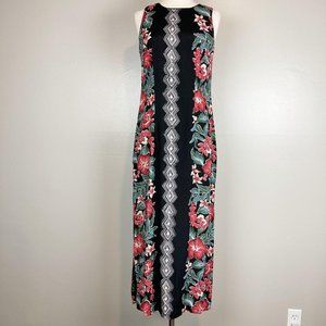 YOUNG HAWAII - S - Vintage Hawaiian Print Maxi Dress